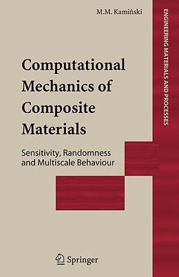 Couverture cartonnée Computational Mechanics of Composite Materials de Marcin Marek Kaminski