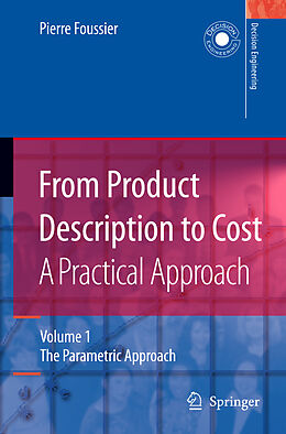 Couverture cartonnée From Product Description to Cost: A Practical Approach de Pierre Marie Maurice Foussier