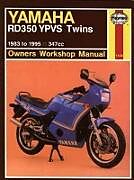 Couverture cartonnée Yamaha RD350 YPVS Twins (83 - 95) Haynes Repair Manual de Haynes Publishing