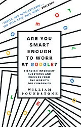 Kartonierter Einband Are You Smart Enough to Work at Google? von Poundstone William