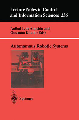 Couverture cartonnée Autonomous Robotic Systems de 