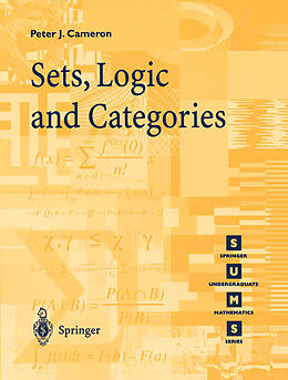 Kartonierter Einband Sets, Logic and Categories von Peter J. Cameron