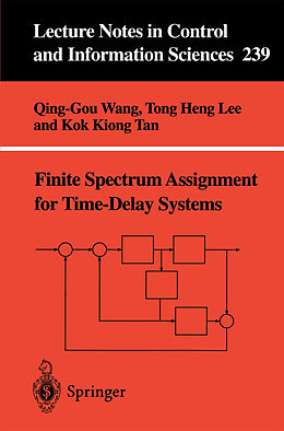 Couverture cartonnée Finite-Spectrum Assignment for Time-Delay Systems de Qing-Guo Wang, Tong H. Lee, Kok K. Tan