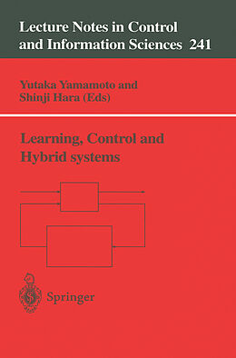 Couverture cartonnée Learning, Control and Hybrid Systems de 