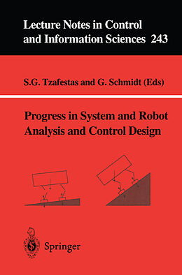 Couverture cartonnée Progress in System and Robot Analysis and Control Design de 