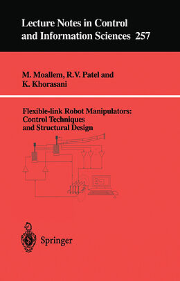 Couverture cartonnée Flexible-link Robot Manipulators de M. Moallem, K. Khorasani, Rajni V. Patel