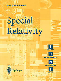 Kartonierter Einband Special Relativity von N. M. J. Woodhouse