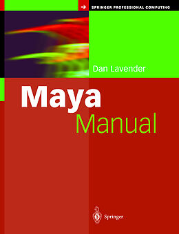Fester Einband Maya Manual von Daniel Lavender