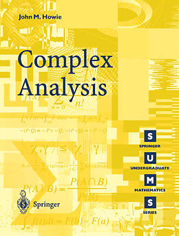 Couverture cartonnée Complex Analysis de John M. Howie