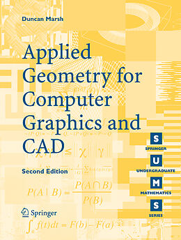 Kartonierter Einband Applied Geometry for Computer Graphics and CAD von Duncan Marsh