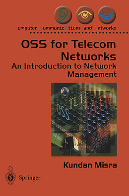 Couverture cartonnée OSS for Telecom Networks de Kundan Misra