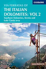 Kartonierter Einband Via Ferratas of the Italian Dolomites Volume 2 von Rushforth James