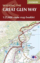 (Land)Karte Great Glen Way Map Booklet von Paddy Dillon
