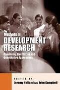 Couverture cartonnée Methods in Development Research de 