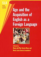 eBook (pdf) Age and the Acquisition of English as a Foreign Language de 