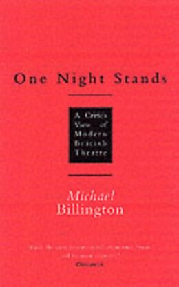 Couverture cartonnée One Night Stands de Michael Billington