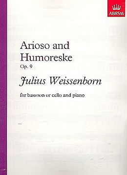 Julius Weissenborn Notenblätter Arioso and Humoreske op.9
