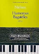 Carl Nielsen Notenblätter Humorous bagatelles op.11 for