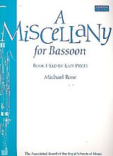Michael Edward Rose Notenblätter A Miscellany for Bassoon vol.1