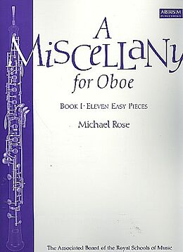 Michael Edward Rose Notenblätter A Miscellany for Oboe vol.1