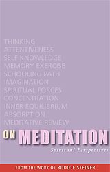 eBook (epub) On Meditation de Rudolf Steiner