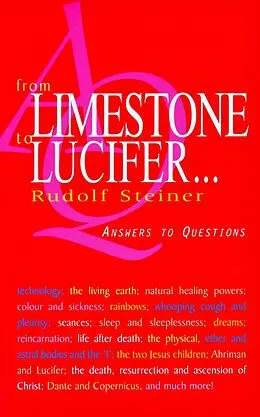 E-Book (epub) From Limestone to Lucifer... von Rudolf Steiner