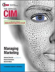 Kartonierter Einband CIM Coursebook von Francis Nicholson, Richard Meek