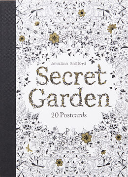 Postkartenbuch/Postkartensatz Secret Garden: 20 Postcards von Johanna Basford