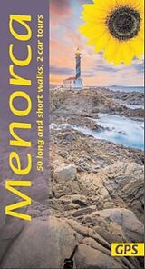 Couverture cartonnée Menorca Sunflower Walking Guide de Rodney Ansell