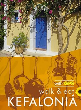 Couverture cartonnée Kefalonia Walk & Eat Sunflower Guide de 