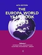 Europa World Year Bk 2003 V1