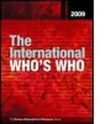 Fester Einband The International Who's Who 2009 von Europa Publications