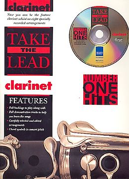Kartonierter Einband Take the Lead Number One Hits: Clarinet, Book & CD [With CD Includes Tuning Notes & Demonstration Tracks] von 