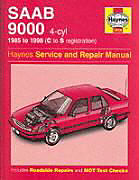 Kartonierter Einband Saab 9000 (4-cyl) (85 - 98) Haynes Repair Manual von Haynes Publishing