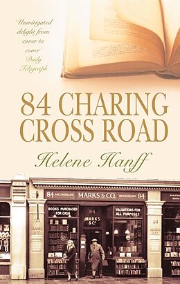 Kartonierter Einband 84 Charing Cross Road von Helene Hanff, Frank Doel