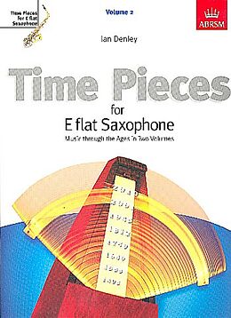  Notenblätter Time pieces vol.2 for e flat saxophone and piano