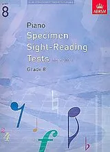  Notenblätter Piano specimen Sight-Reading Tests Grade 8 2009