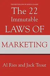 Taschenbuch The 22 Immutable Laws of Marketing von Al; Trout, Jack Ries