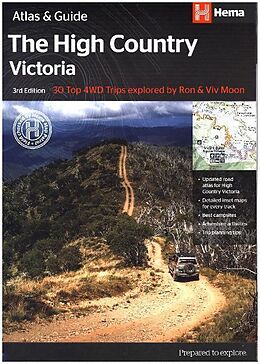 Reliure en spirale High Country Victoria - Atlas and Guide 200000 de 