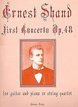 Ernest Shand Notenblätter Concerto no.1 op.48 for guitar and