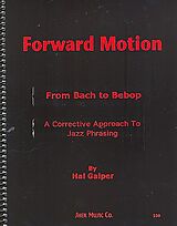 Hal Galper Notenblätter Forward Motion - from Bach to Bebop
