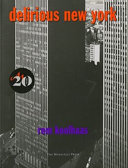Couverture cartonnée Delirious New York de Rem Koolhaas