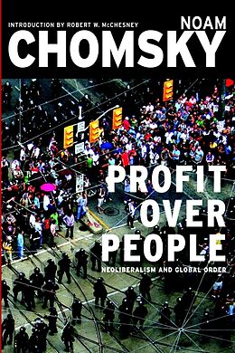 Couverture cartonnée Profit Over People de Noam Chomsky