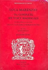 Luca Marenzio Notenblätter The complete 6 Voice Madrigals vol.6