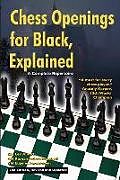 Kartonierter Einband Chess Openings for Black, Explained von Lev Alburt, Roman Dzindzichashvili, Eugene Perelshteyn