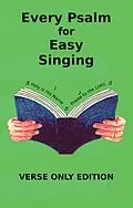 E-Book (epub) Every Psalm for Easy Singing - Verse Only von Chris Griffiths