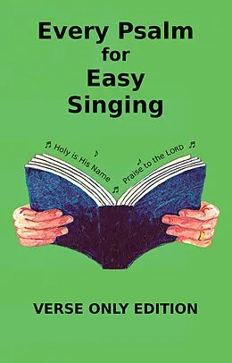E-Book (epub) Every Psalm for Easy Singing - Verse Only von Chris Griffiths