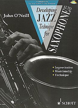 Loseblatt Developing Jazz Technique for Saxophone von John O'Neill