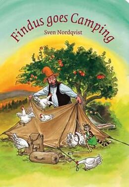 Livre Relié Findus Goes Camping de Sven Nordqvist