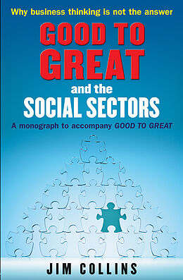 Couverture cartonnée Good to Great and the Social Sectors de Jim Collins